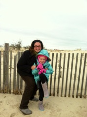 MCBP Education Coordinator Carrie Samis was tickled to see 2 snowy owls with her 6-yr old daughter, Ella!